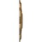 Ekena Millwork Deria Ceiling Medallion (Fits Canopies up to 6"), Hand-Painted Pale Gold, 20 1/4"OD x 1 1/2"P CM20DRPAS - alternate 4